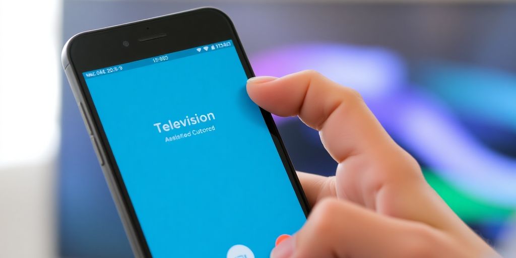 Persoană contactând PRO TV prin telefon.